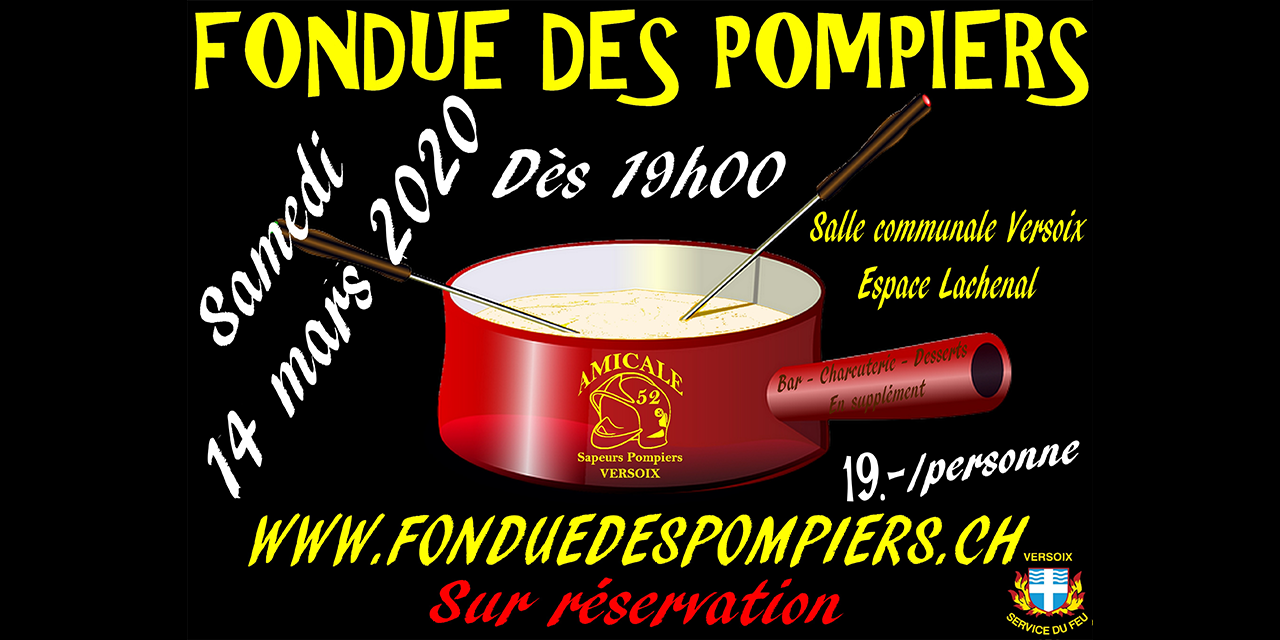 Fondue des Pompiers 2020