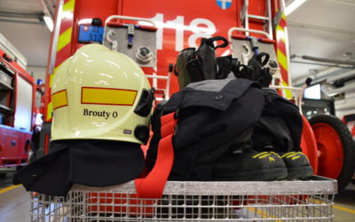 Retraite du sgt Brouty