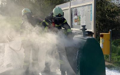 02.04.21 Intervention Incendie – Voie publique – Détritus
