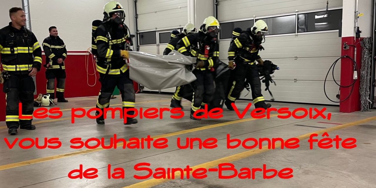 04.12.2022 Saint Barbe et exercice PR