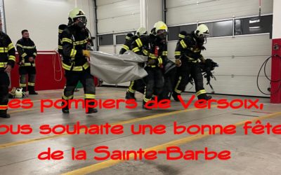 04.12.2022 Saint Barbe et exercice PR